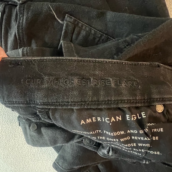 High rise flare curve pants - Picture 4 of 5